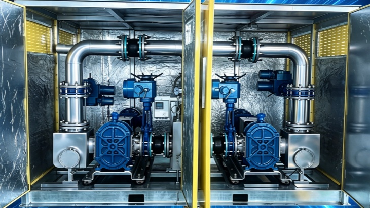Vacuum Sewage Pump Station